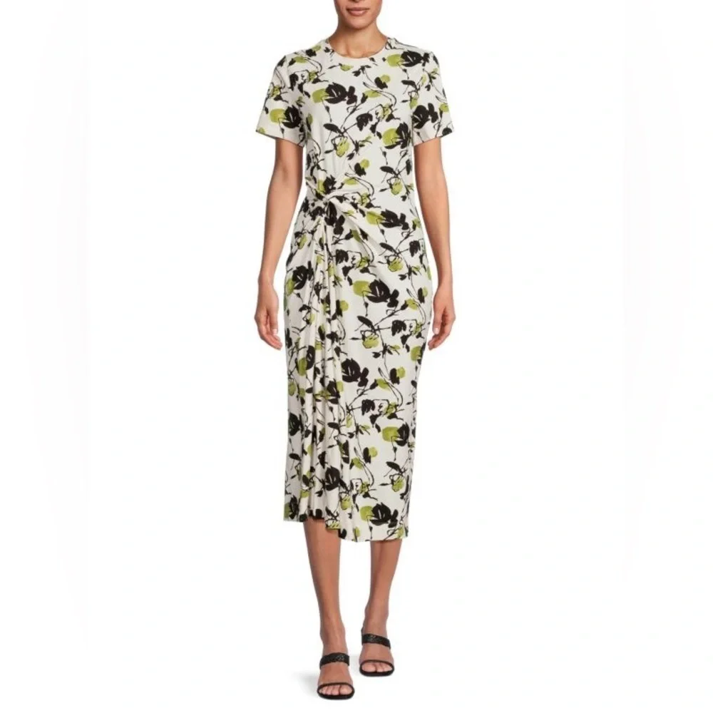 Tanya Taylor Ira Floral Midaxi Dress